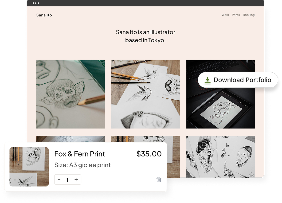 Ideen für Kunstportfolios, die es wert sind, kopiert zu werden