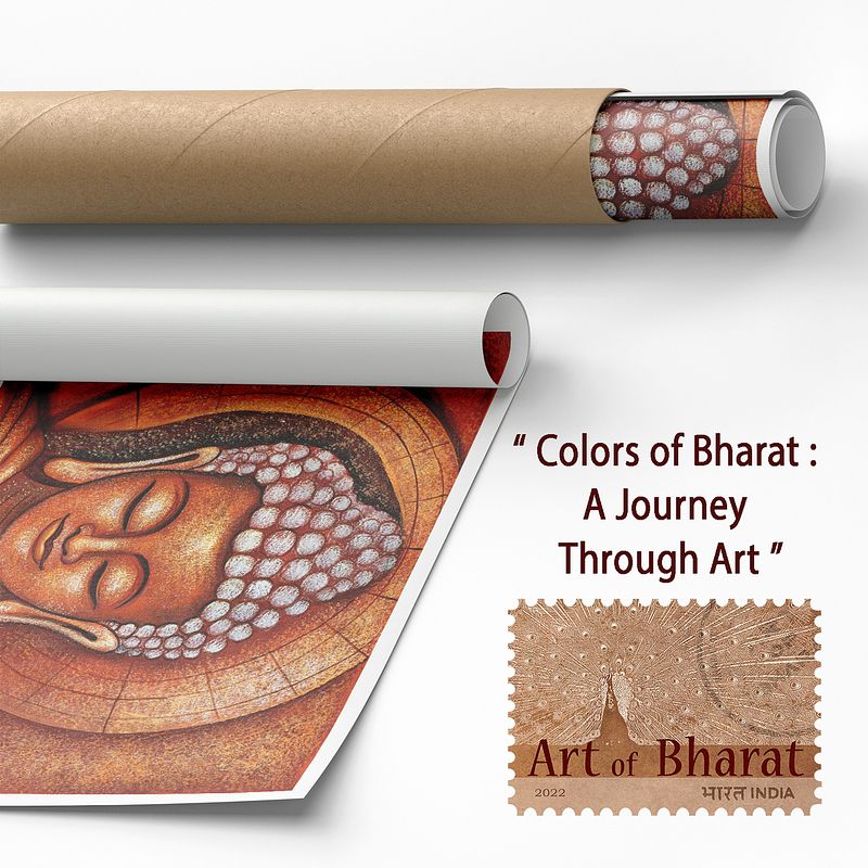 Inner Peace – Hand-Painted Buddha