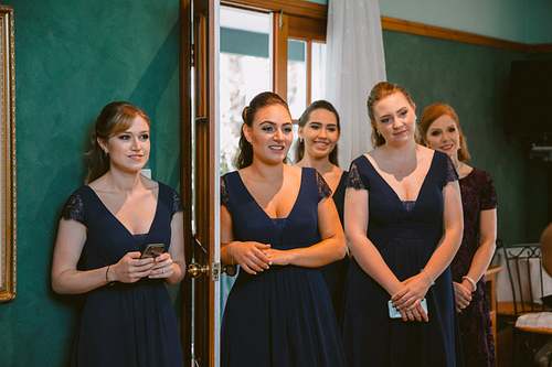 Bride Getting Ready