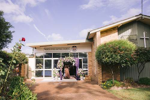 Church Wedding Ceremony at North Ryde Uniting Church