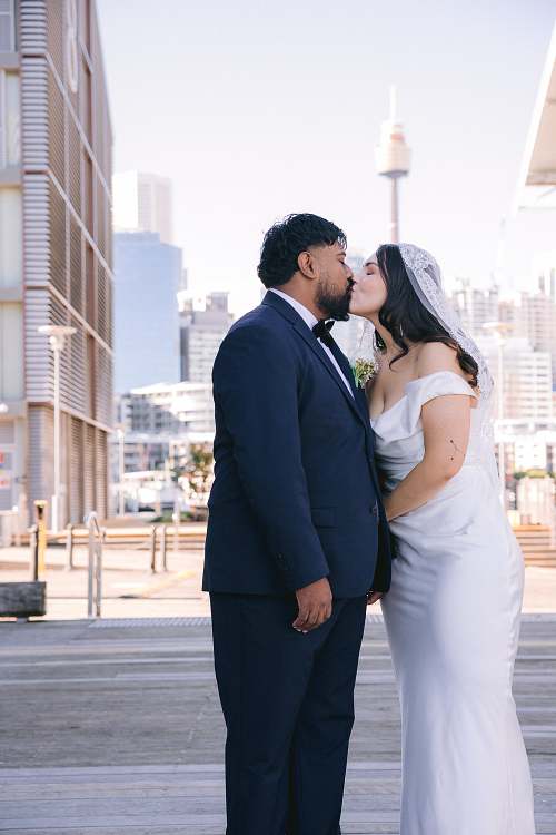 Bride and Groom's First Look