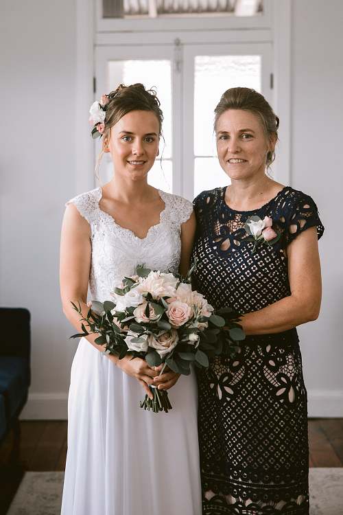 Bride Getting Ready