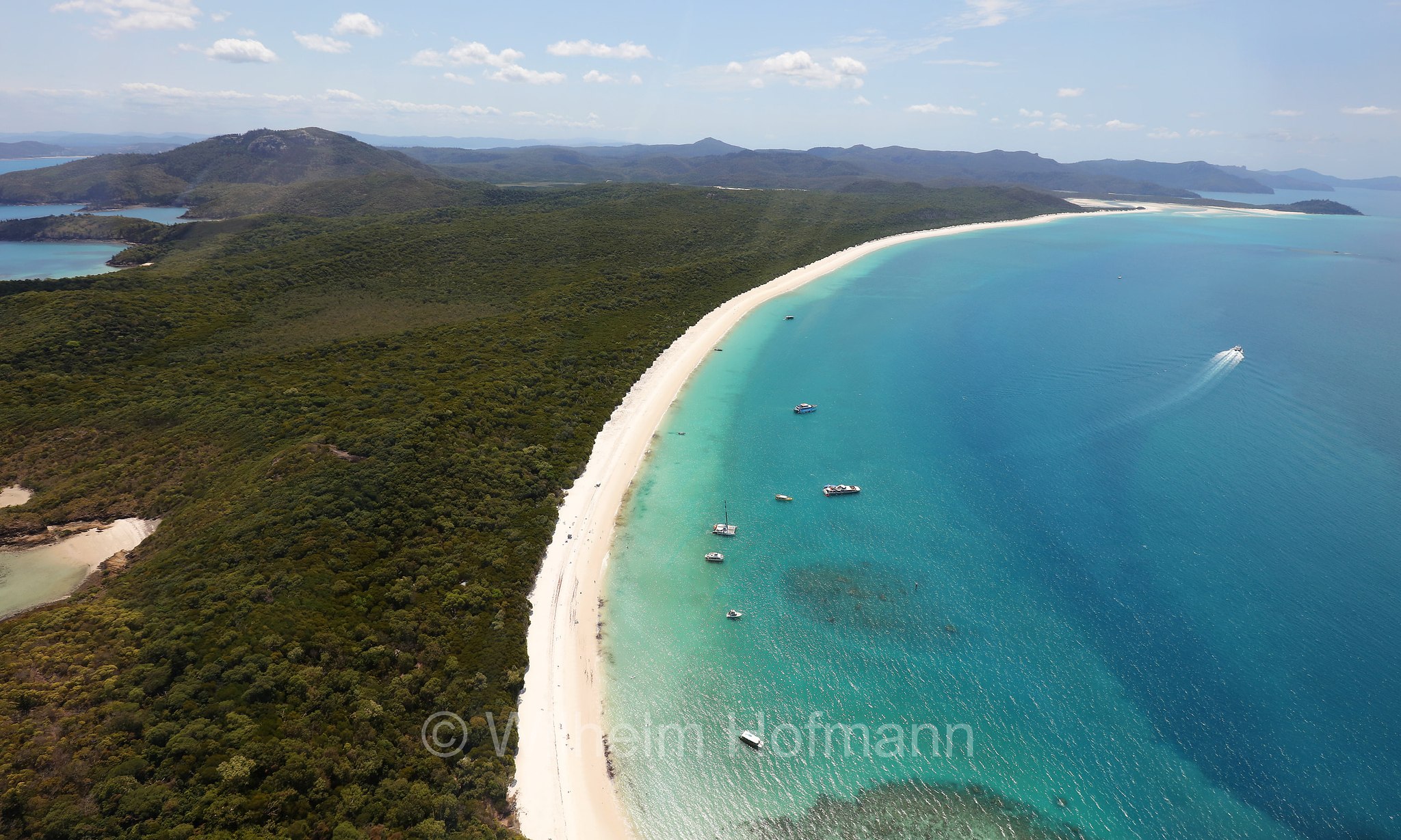 Whitehaven Beach, Whitsunday Island, Whitsunday Islands, Whitsunday Islands National Park, Whitsunday-Islands-Nationalpark, Isole Whitsunday, Parco nazionale Whitsunday Islands, Queensland, Australia, Australien