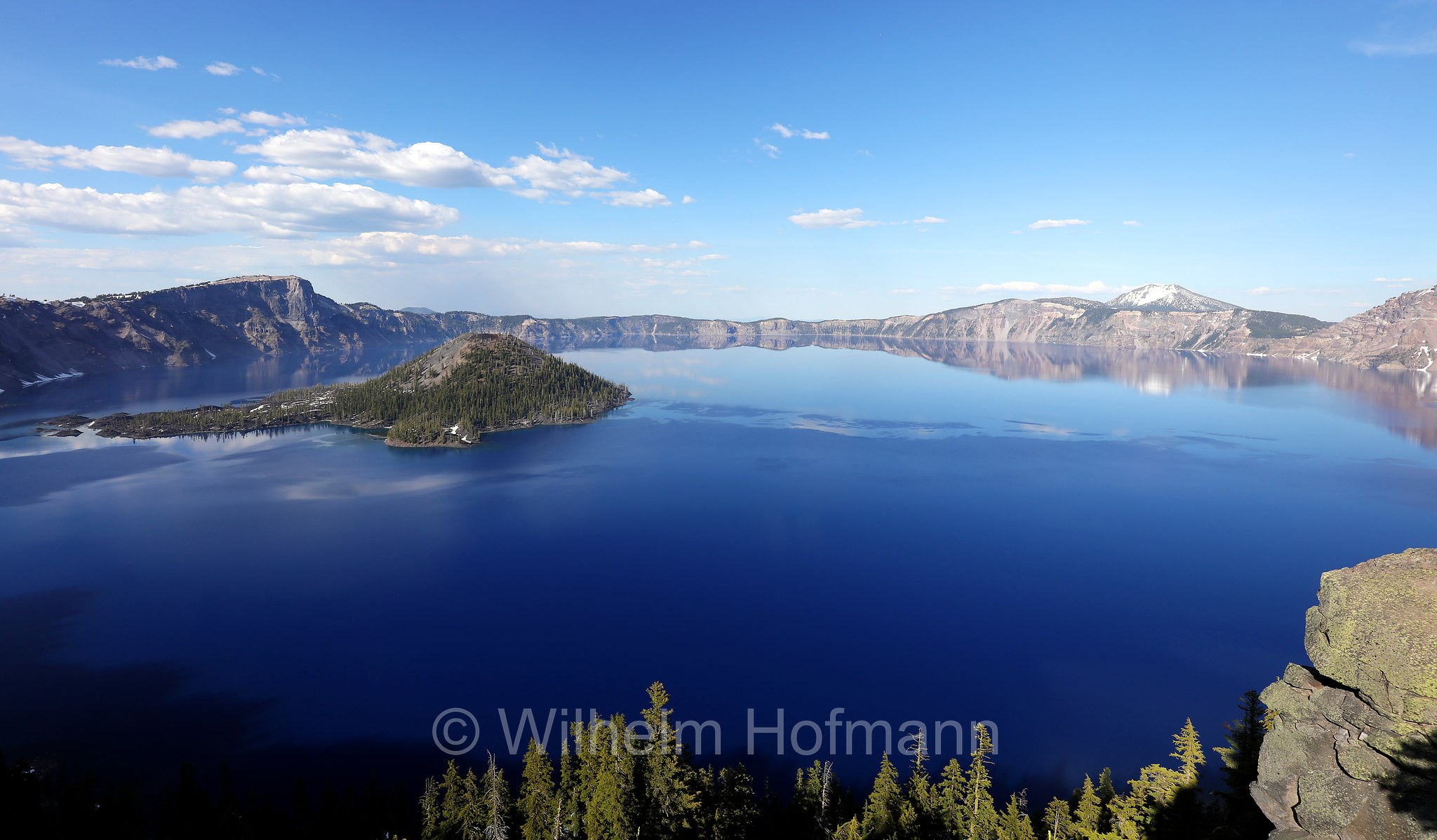 Wizard Island, Crater Lake National Park, Crater-Lake-Nationalpark, Parco nazionale del lago Crater, Oregon, USA