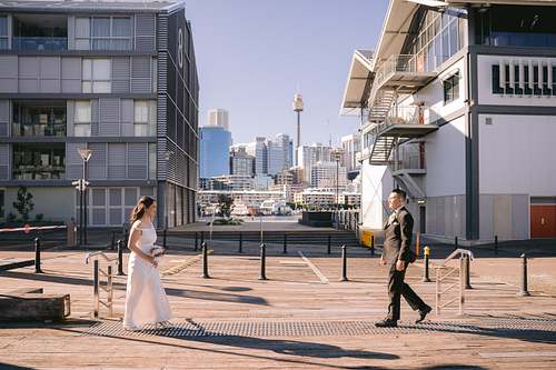 Sydney Elopement at Pyrmont Wedding Registry