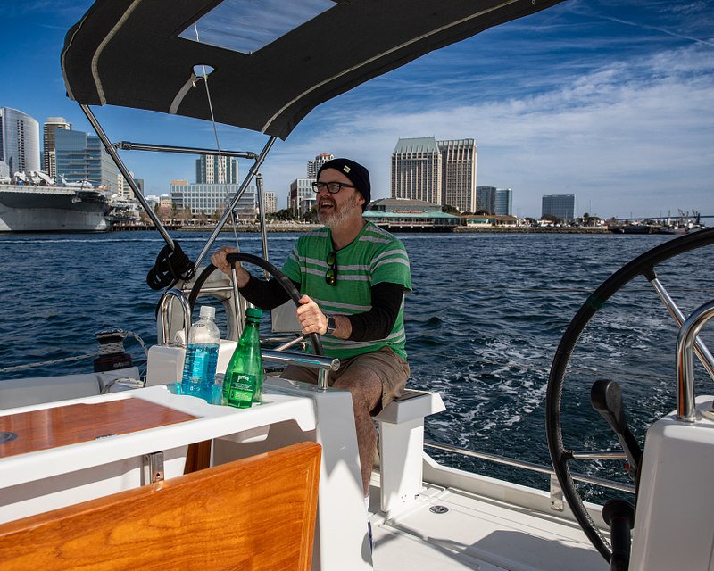 Sailing on Bill's Birthday (05 Mar 2024)