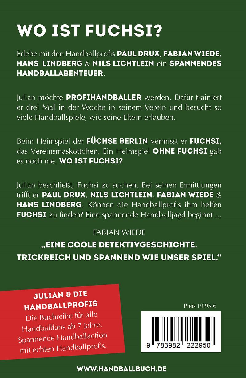 Band 1+2: Wo ist Fuchsi? & ENDLICH WIEDER HANDBALL!