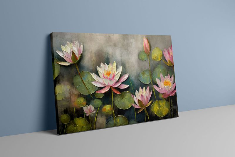 The Grace of Water Lilies – Inspired by Monet