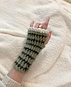⋆Dainty striped gloves - Crochet PDF pattern⋆
