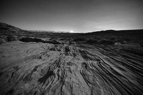 7 foot photographer, workshop tour in US, United States, black & white, b&w, page, az, horseshoe bend