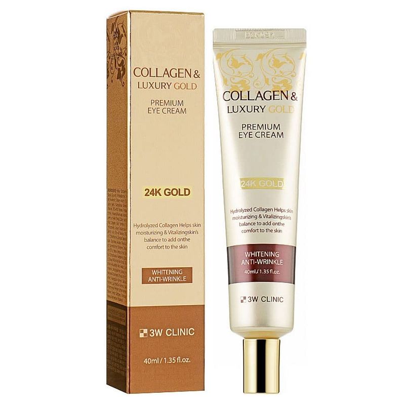 3W Collagen & Luxury Gold Premium Eye Cream 40ml