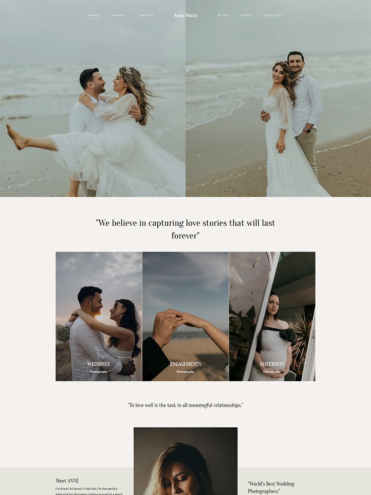Baseline &mdash; Pixpa website template