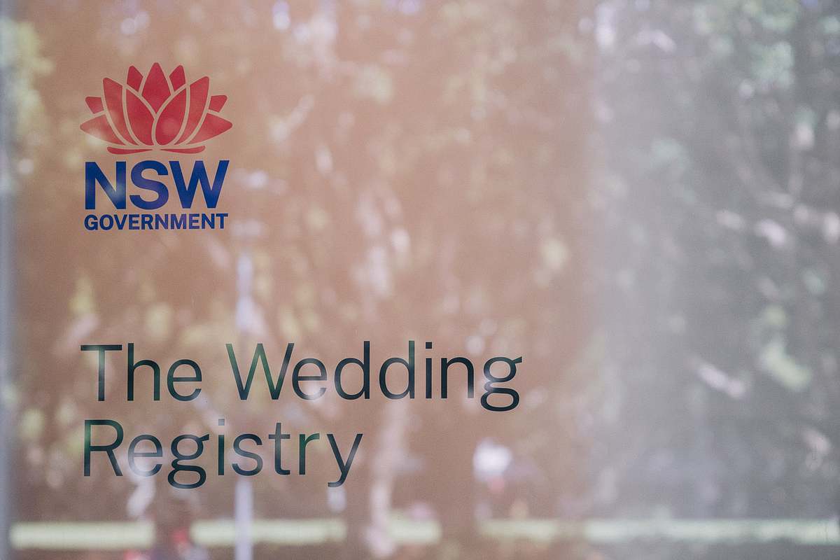 Sydney Elopement at Pyrmont Wedding Registry