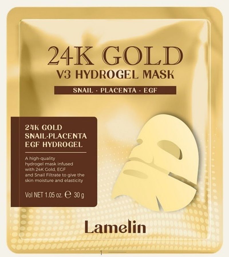 LAMELIN 24 K Gold V3 Hydrogel Mask