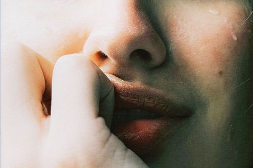 Cinematic beauty portrait in fashion editorial photography