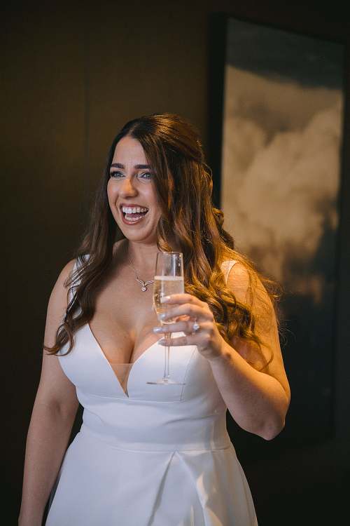 Bride Getting Ready