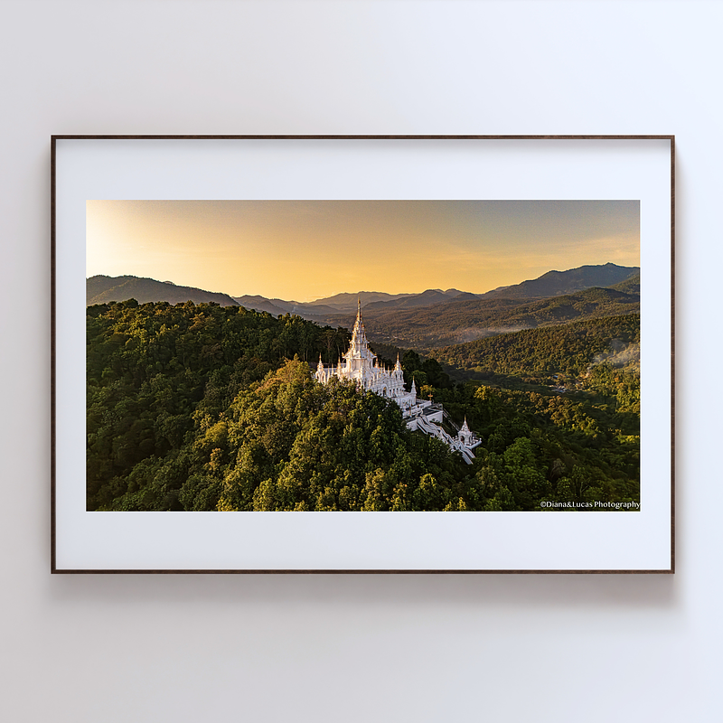 THE ONE - AERIAL PRINTS - "White in the Wild" - LIMITED EDITION 3 of 5