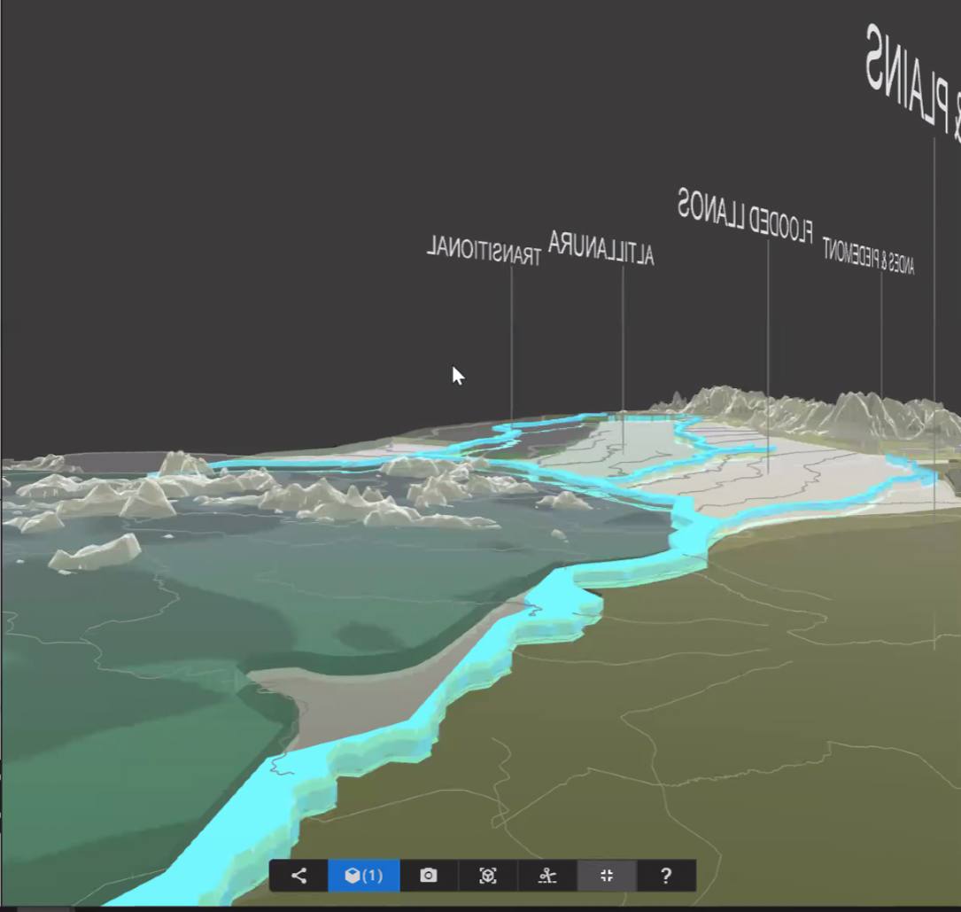 orinoco river digital mapping venezuela territorial visualization