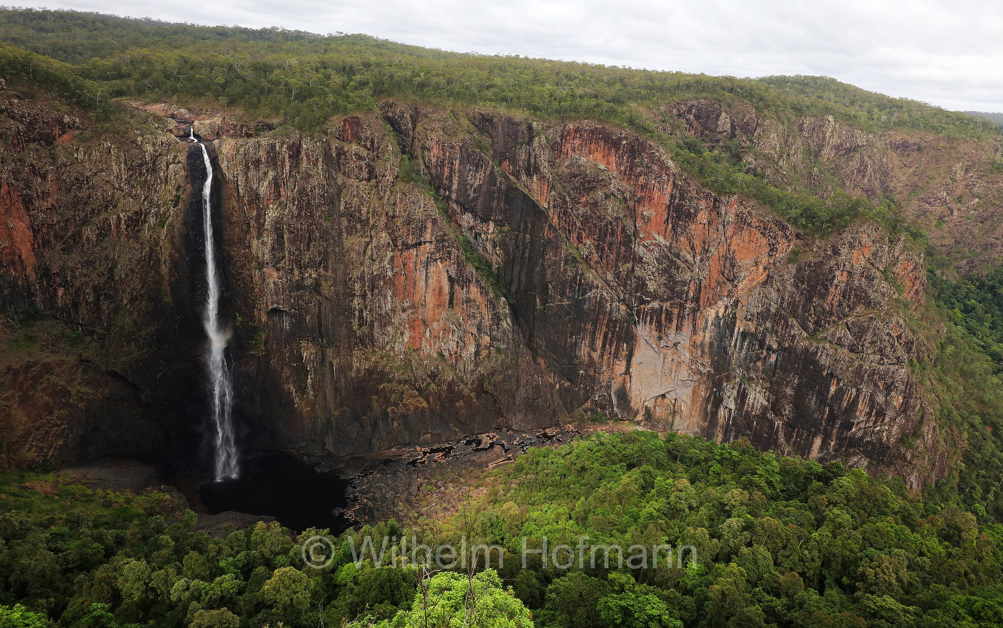 Wallaman Falls, Wallaman-Wasserfall, cascate Wallaman, Girringun National Park, Girringun-Nationalpark, Parco nazionale Girringun, Queensland, Australia, Australien