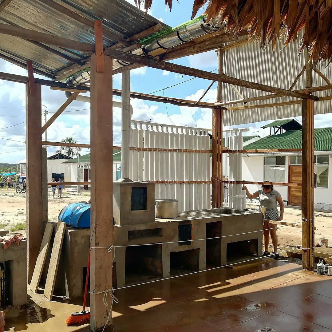 community oven nuevo belen peru sustainable community architecture