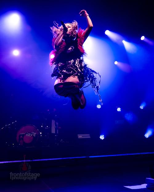 Die japanische Metalcore-Band HANABIE in Huxleys Neue Welt, Berlin