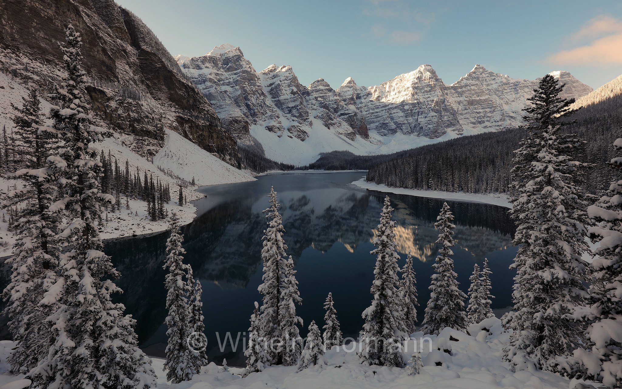 Moraine Lake, Valley of the Ten Peaks, lago Moraine, Banff National Park, Banff-Nationalpark, Parco nazionale Banff, Alberta, Canada, Kanada