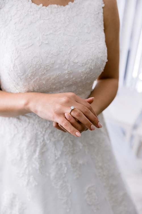 Bride Getting Ready