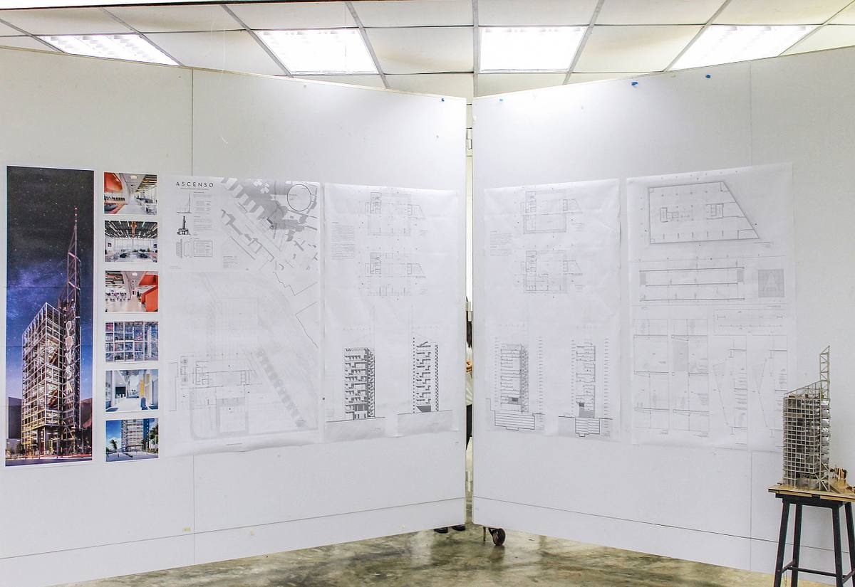 proceso dise&ntilde;o torre corporativa modelado arquitectura
