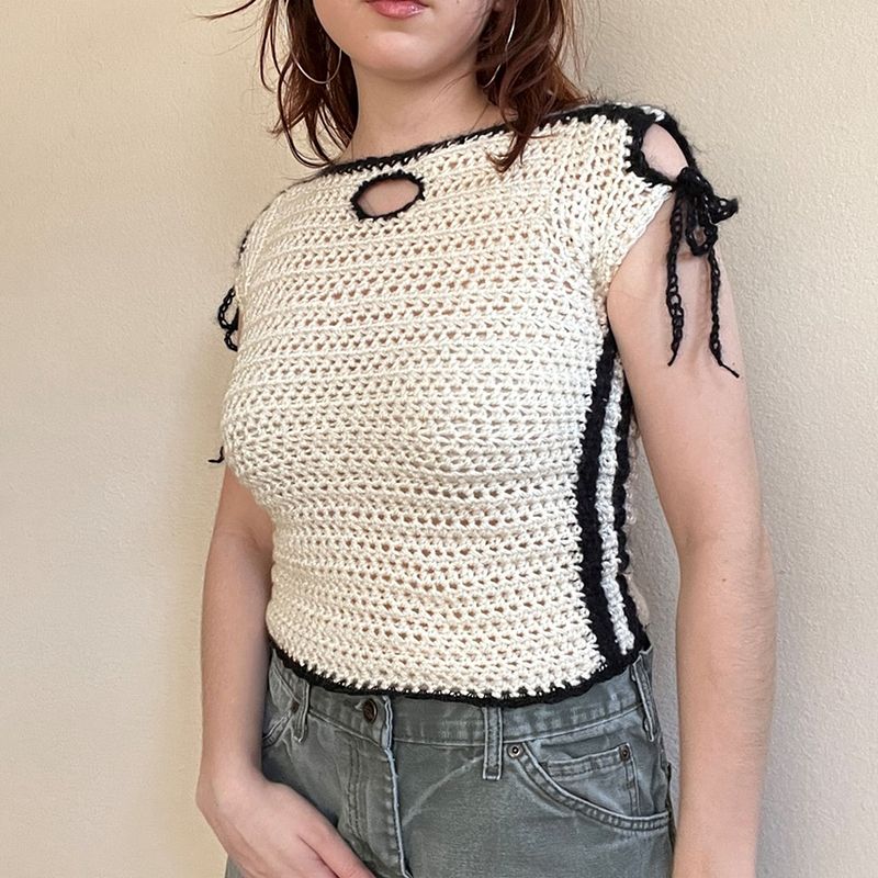 Quiet Moon Top- PDF crochet pattern