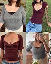 Ivette Top PDF Knitting Pattern