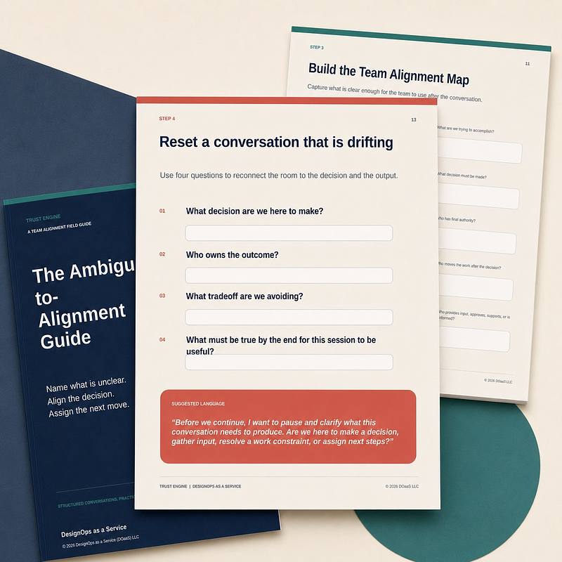 Free Ambiguity-to-Alignment Field Guide