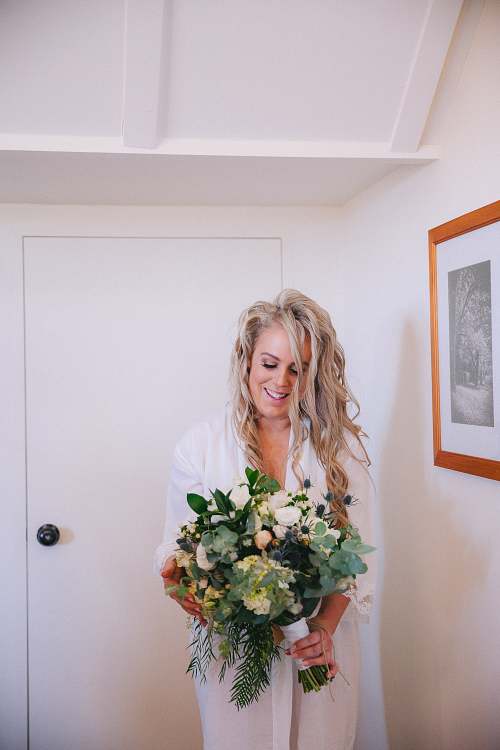 Bride Getting Ready