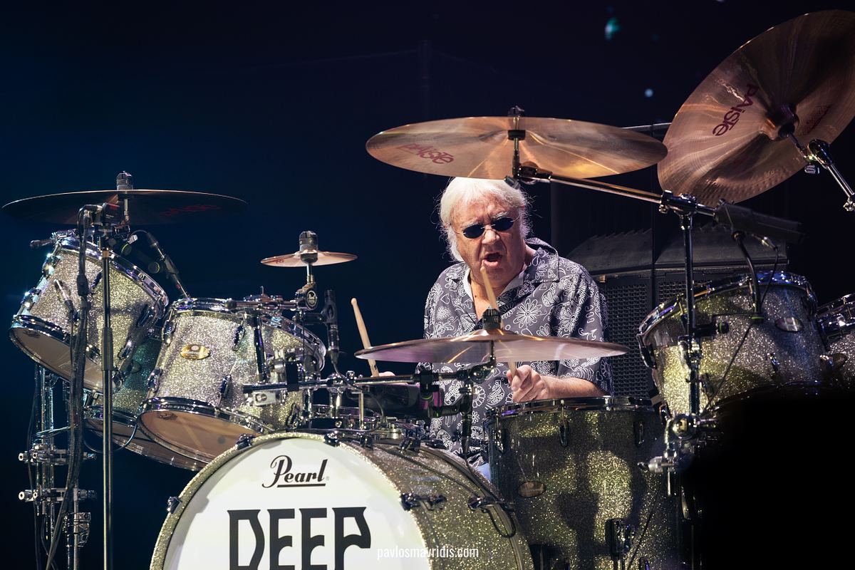 Deep Purple performing live at Telekom Center, Athens 2026. Concert photos by Pavlos Mavridis.