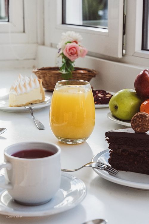Sesión de fotografía de desayuno en Ushuaia