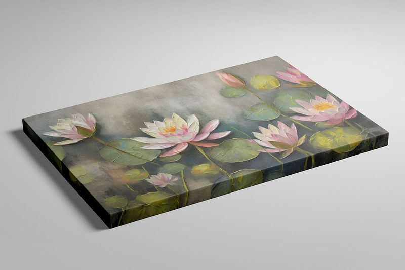 The Grace of Water Lilies – Inspired by Monet