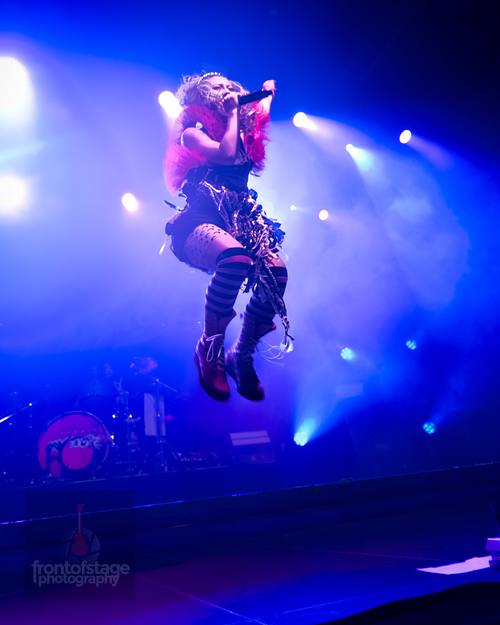Die japanische Metalcore-Band HANABIE in Huxleys Neue Welt, Berlin