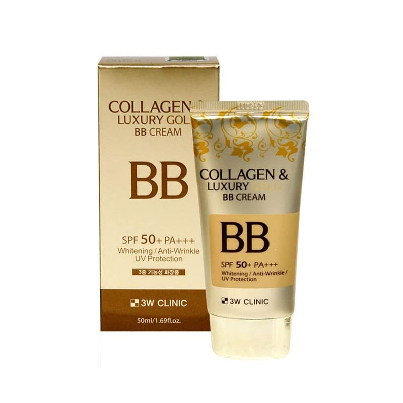 3W CLINIC Collagen & Luxury Gold BB Cream 50ml