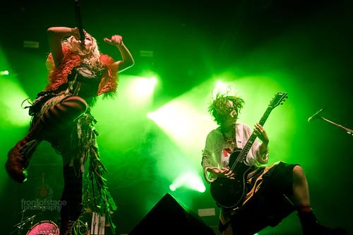 Die japanische Metalcore-Band HANABIE in Huxleys Neue Welt, Berlin