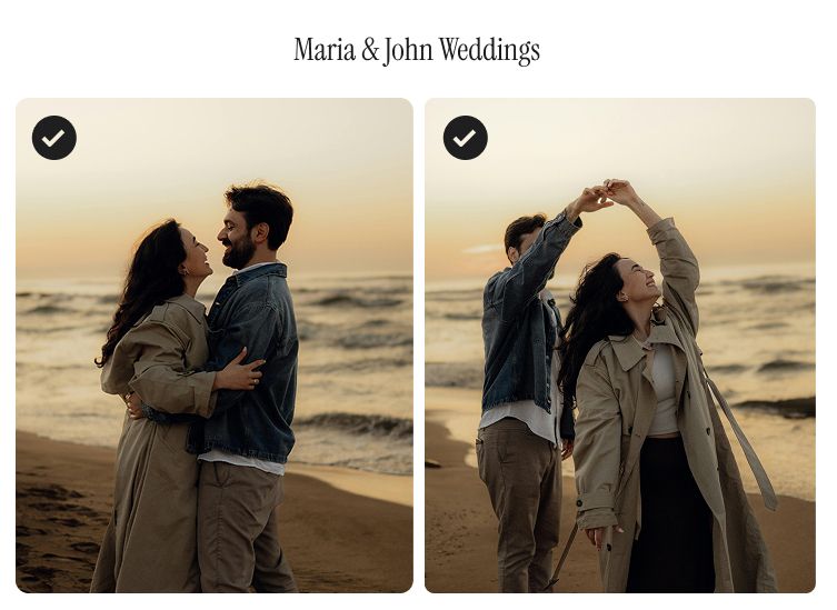 A commercial gallery where art directors compare selects side by side