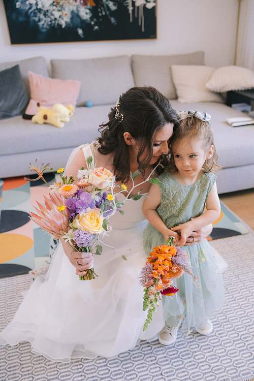 Bride Getting Ready
