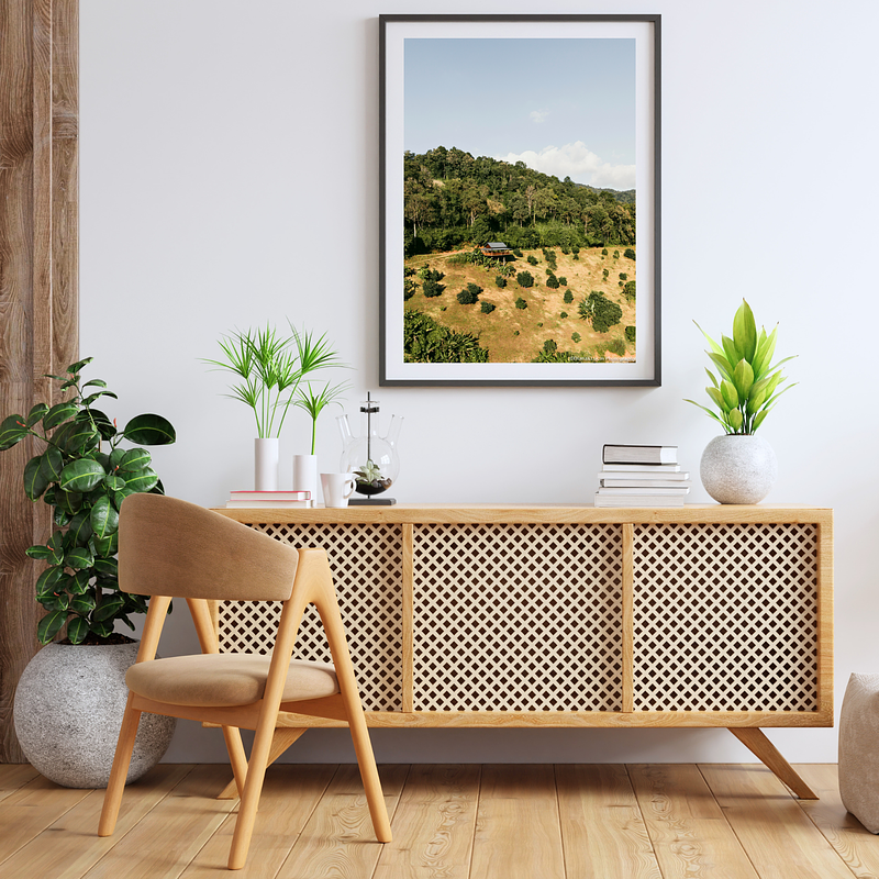COLLECTION - FROM ABOVE VERTICAL - "The Only House" - LIMITED EDITION 10 of 10