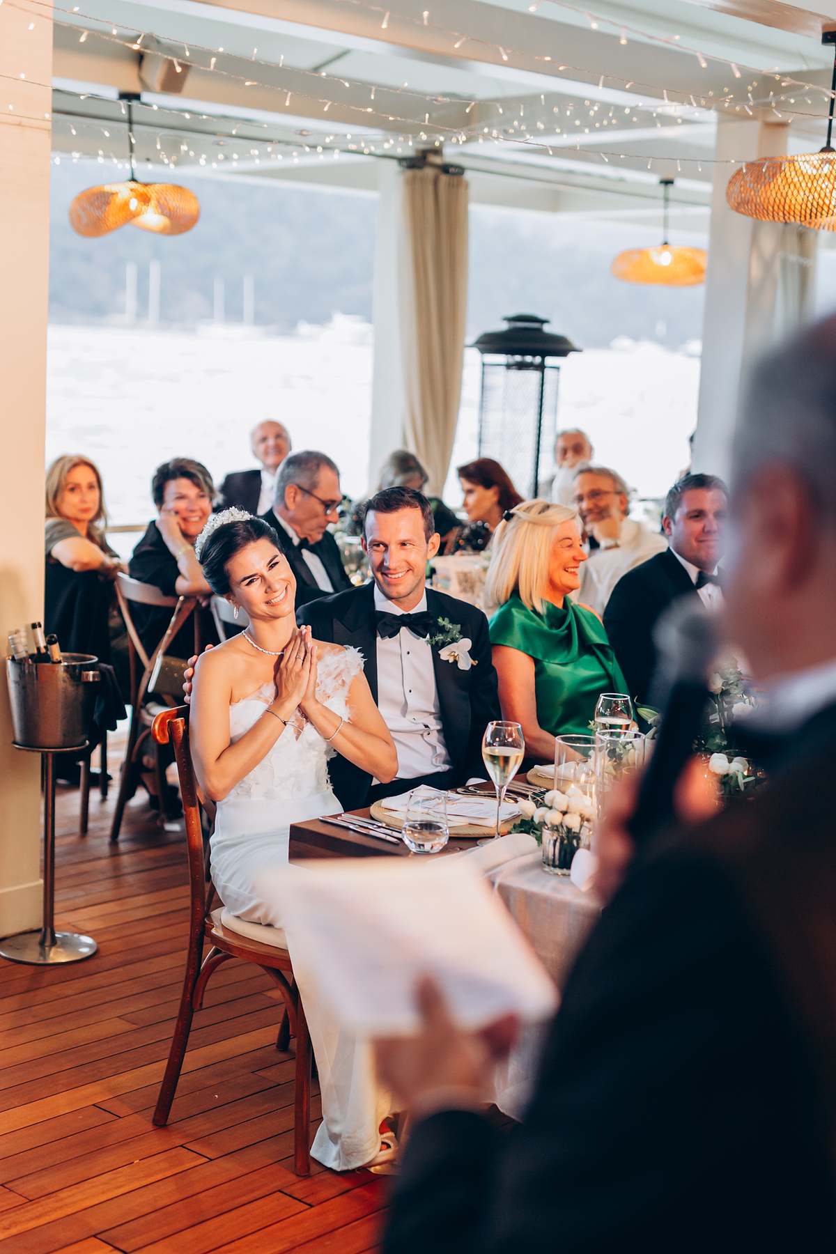 Reception details at D-Resort Gocek