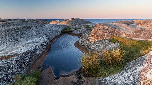 Rocky coast in Verdens Ende