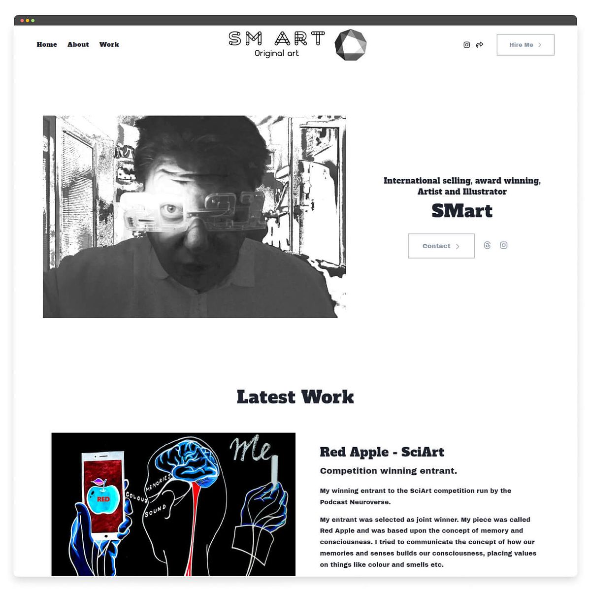Kunstenaarsportfolio van Steve Segal
