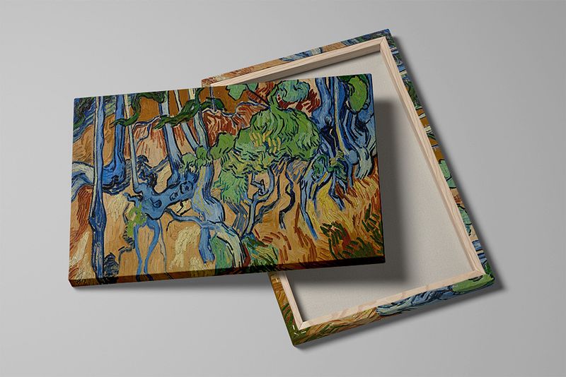 Tree Roots – A Glimpse into Van Gogh’s Last Moments Through Nature’s Tangle