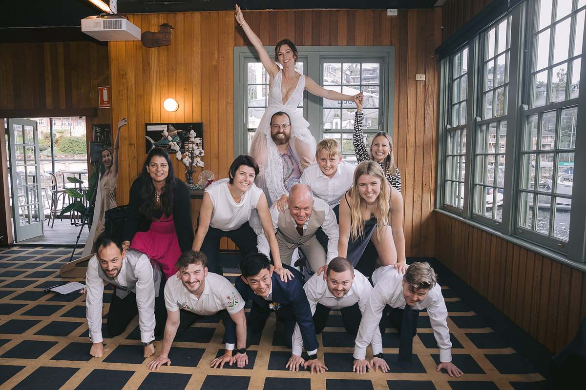 Wedding Reception at Mosman Rowers