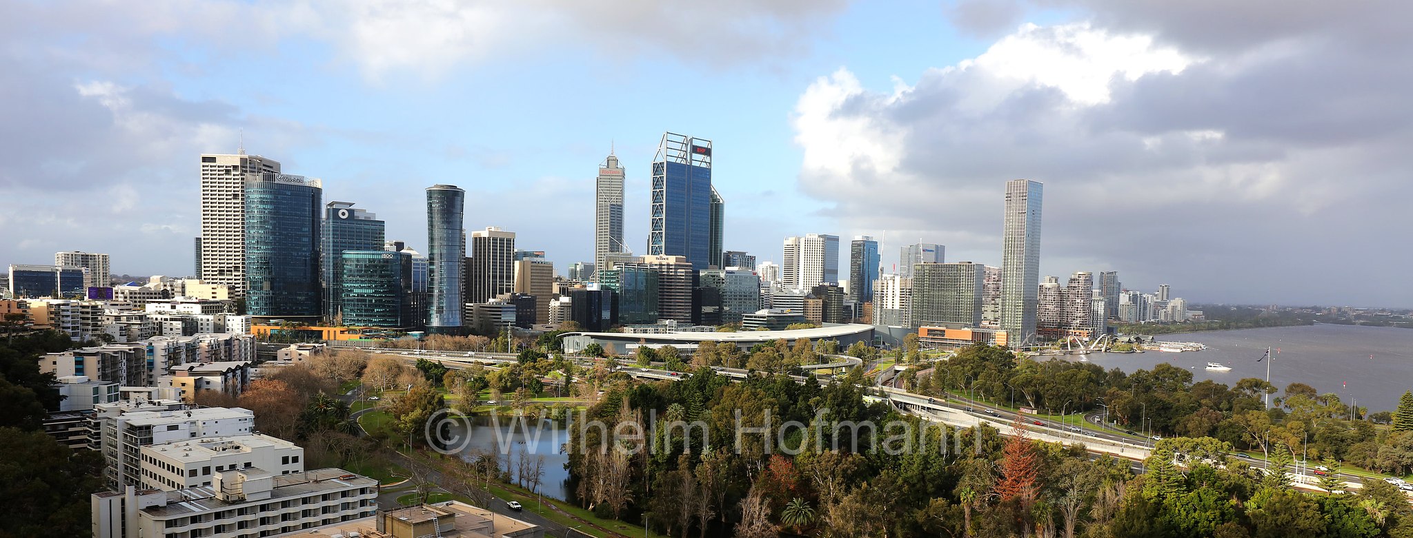 Perth, Skyline, Kings Park, Kings Park and Botanic Garden, Western Australia, Westaustralien, Australia Occidentale, Australia, Australien