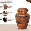 Thunder Wooden Cremation Urn