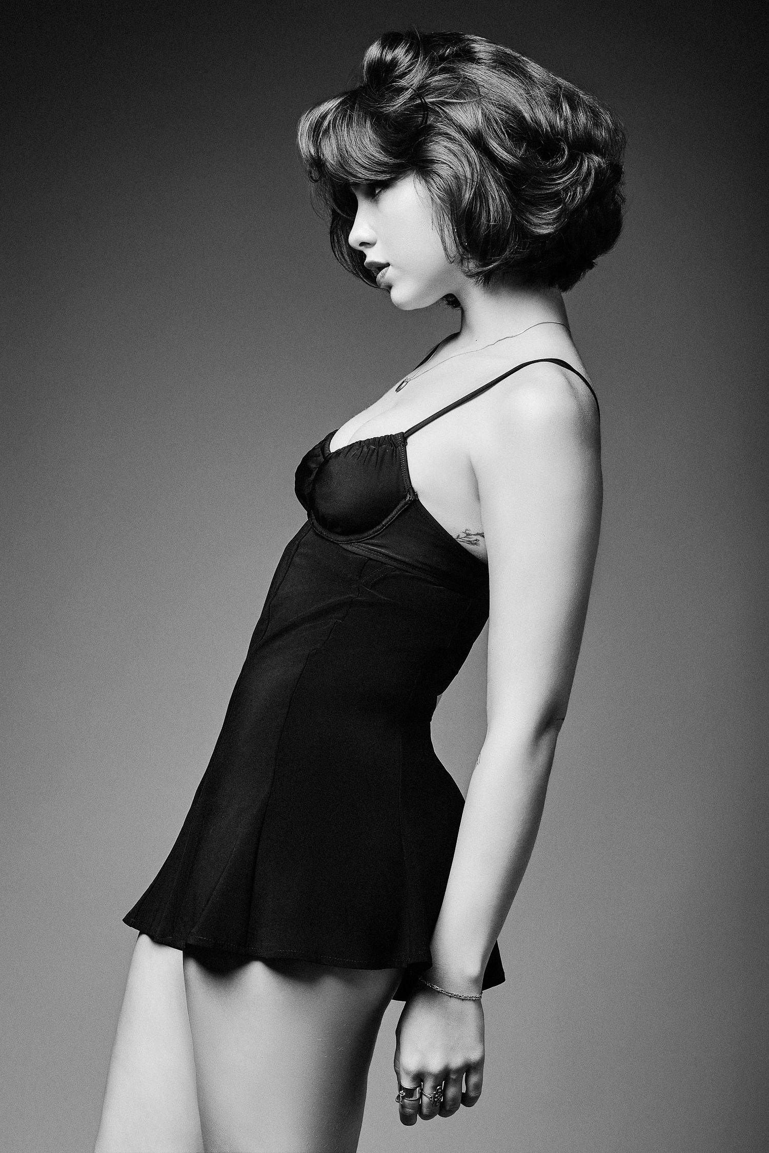 Model portfolio photograph
