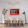 THE ONE - LINES & SHAPES -  "Framed in Red" - LIMITED EDITION 5 of 5